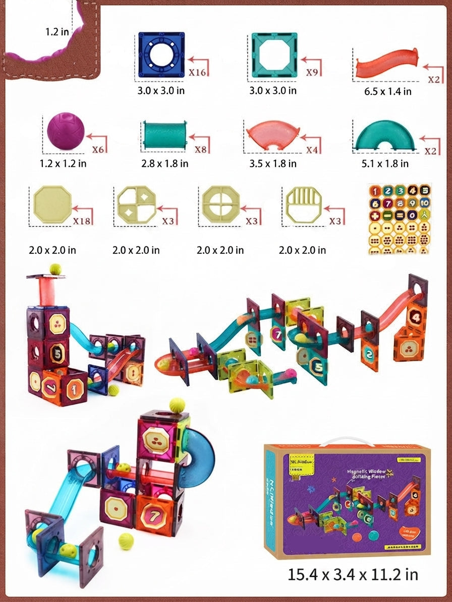 Newkey Assembled Building Blocks Baby Educational Toys